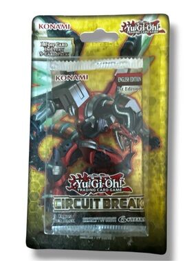 Yu-Gi-Oh! Circuit Break 1st Edition Sealed Blister Booster Pack Konami CIBR